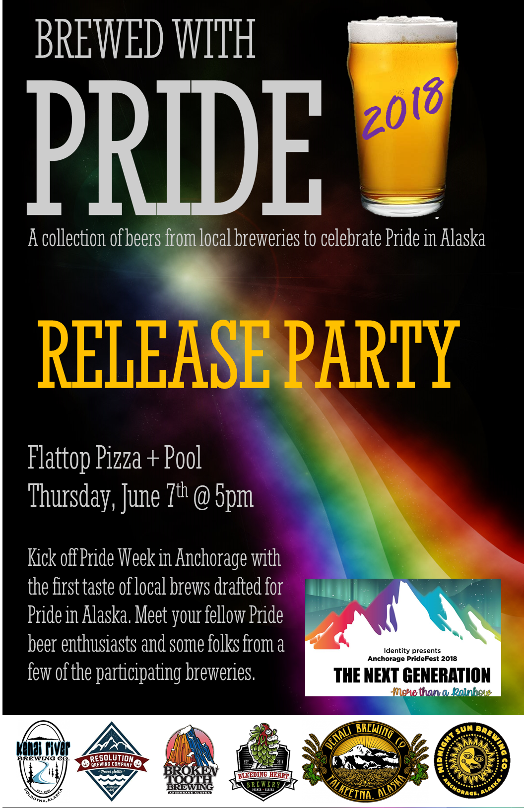 Brewed with Pride Midnight Sun Brewing Co.